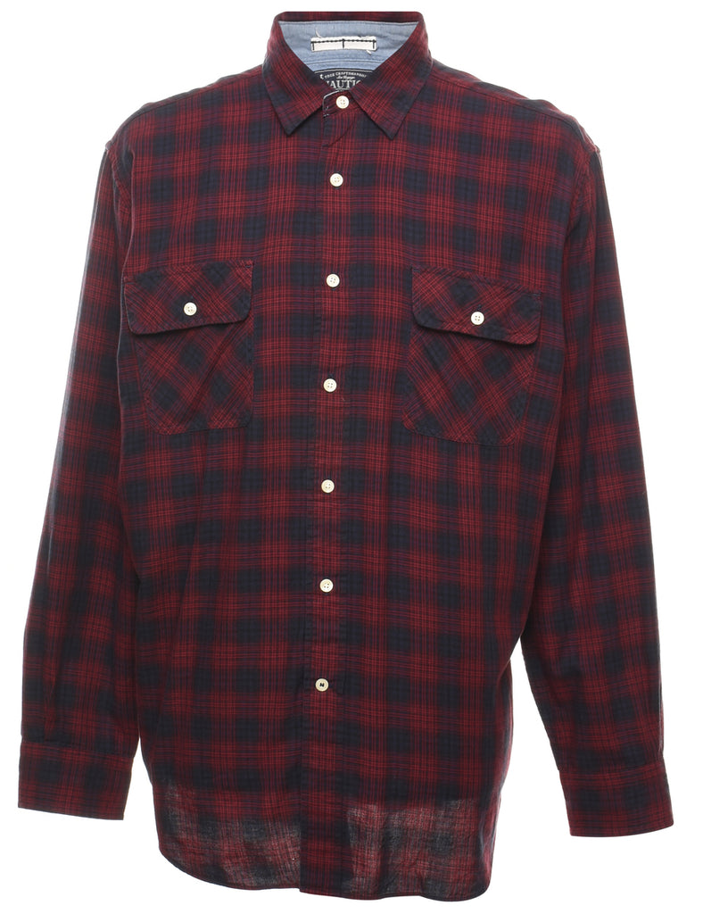 Nautica Checked Shirt - L