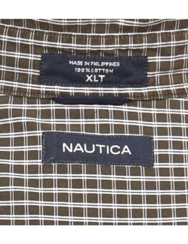 Nautica Checked Shirt - XL