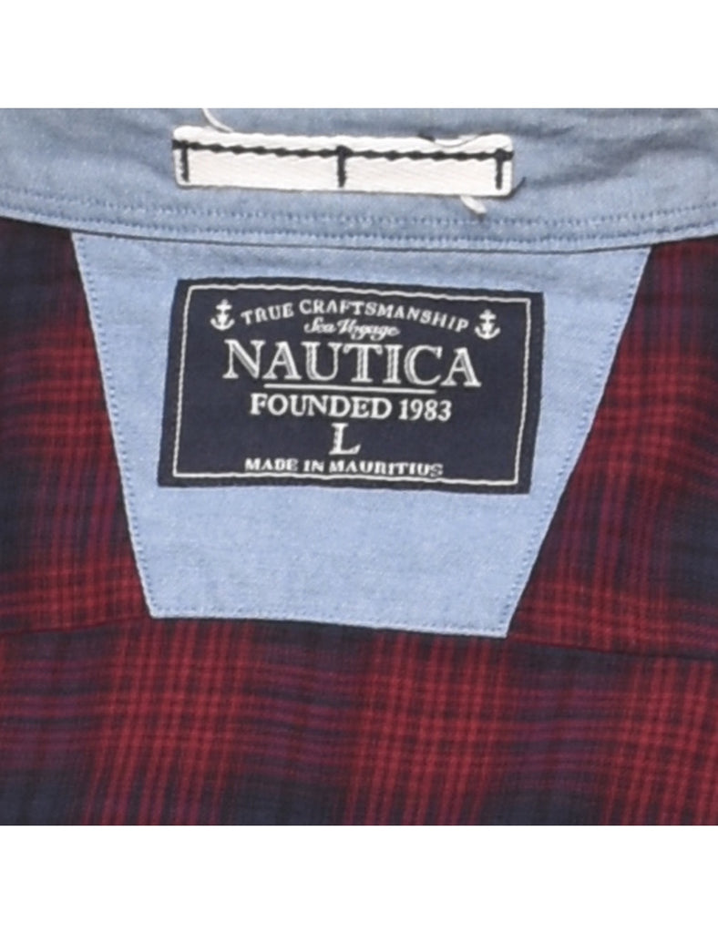 Nautica Checked Shirt - L