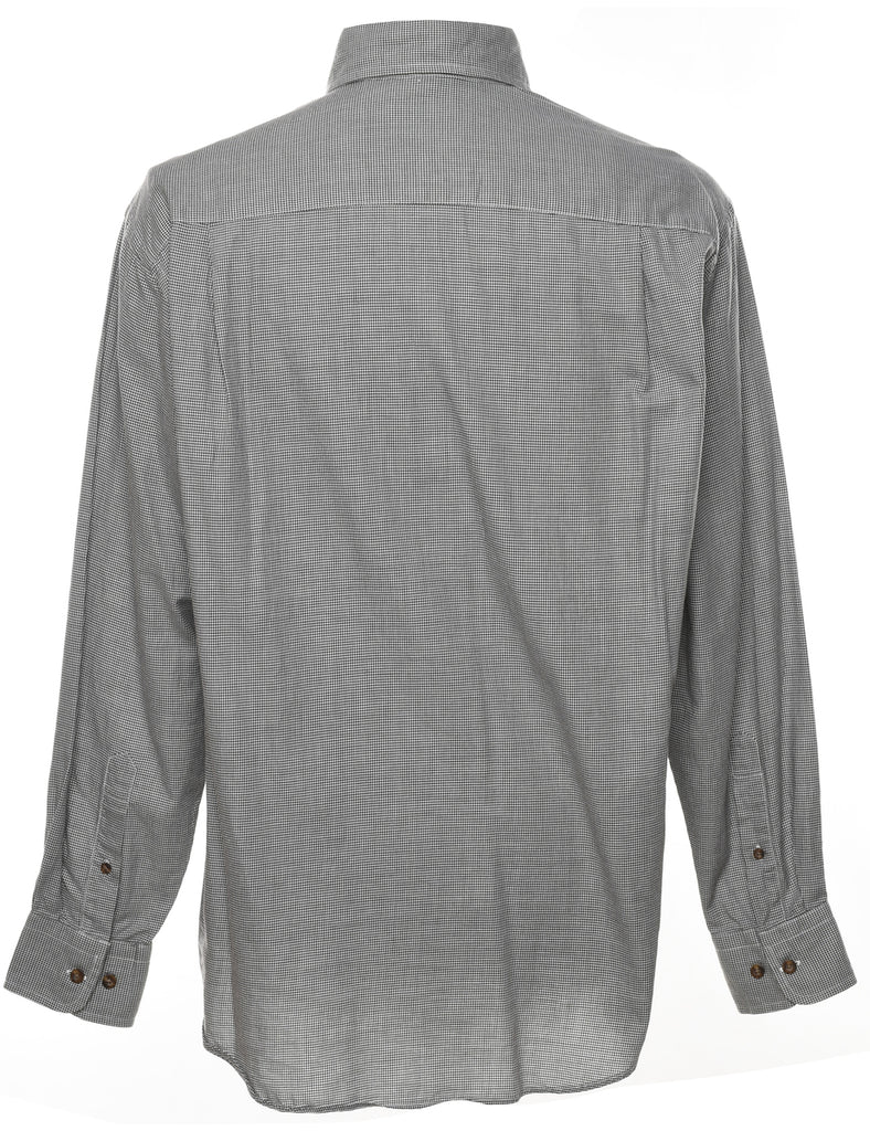 Nautica Dogtooth Checked Shirt - M