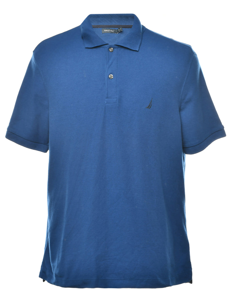 Nautica Navy Short-Sleeve Polo Shirt - S