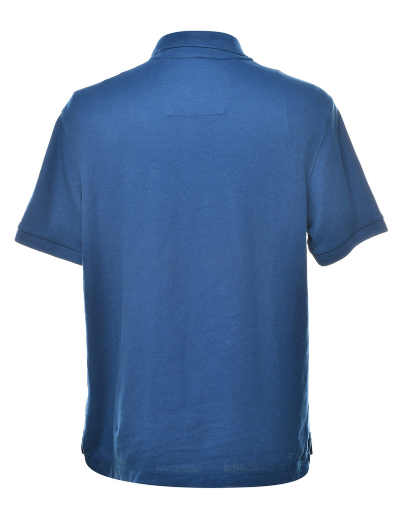 Nautica Navy Short-Sleeve Polo Shirt - S