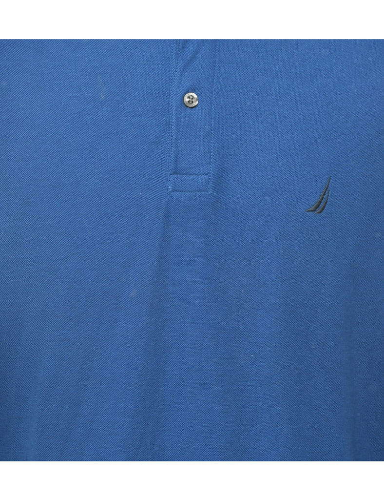 Nautica Navy Short-Sleeve Polo Shirt - S