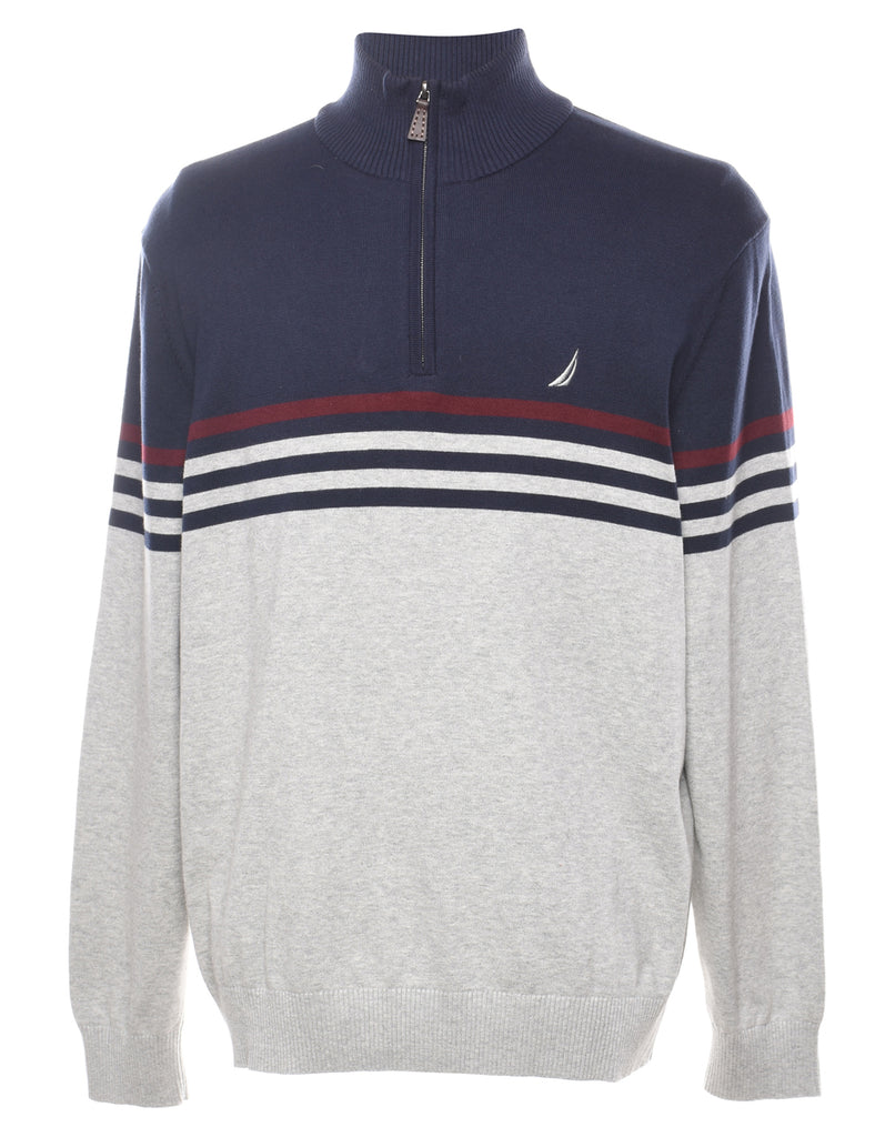 Nautica Quarter Zip Jumper - XL
