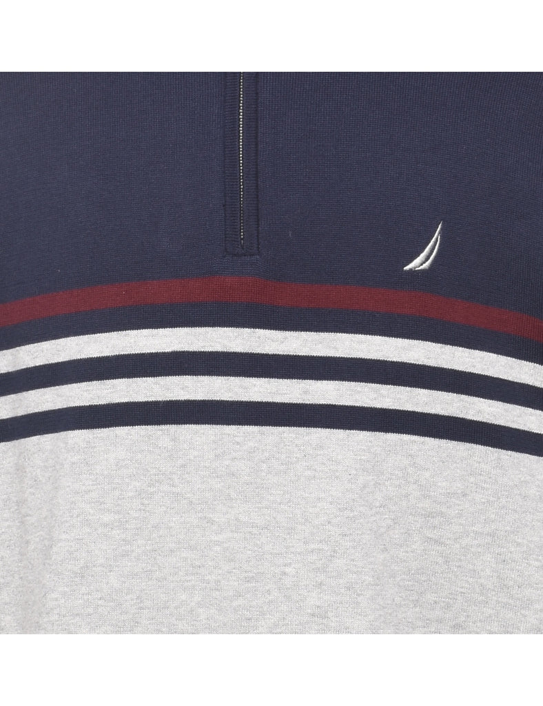 Nautica Quarter Zip Jumper - XL