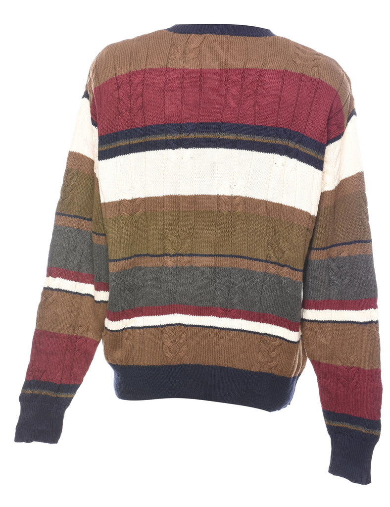 Nautica Striped Jumper - L
