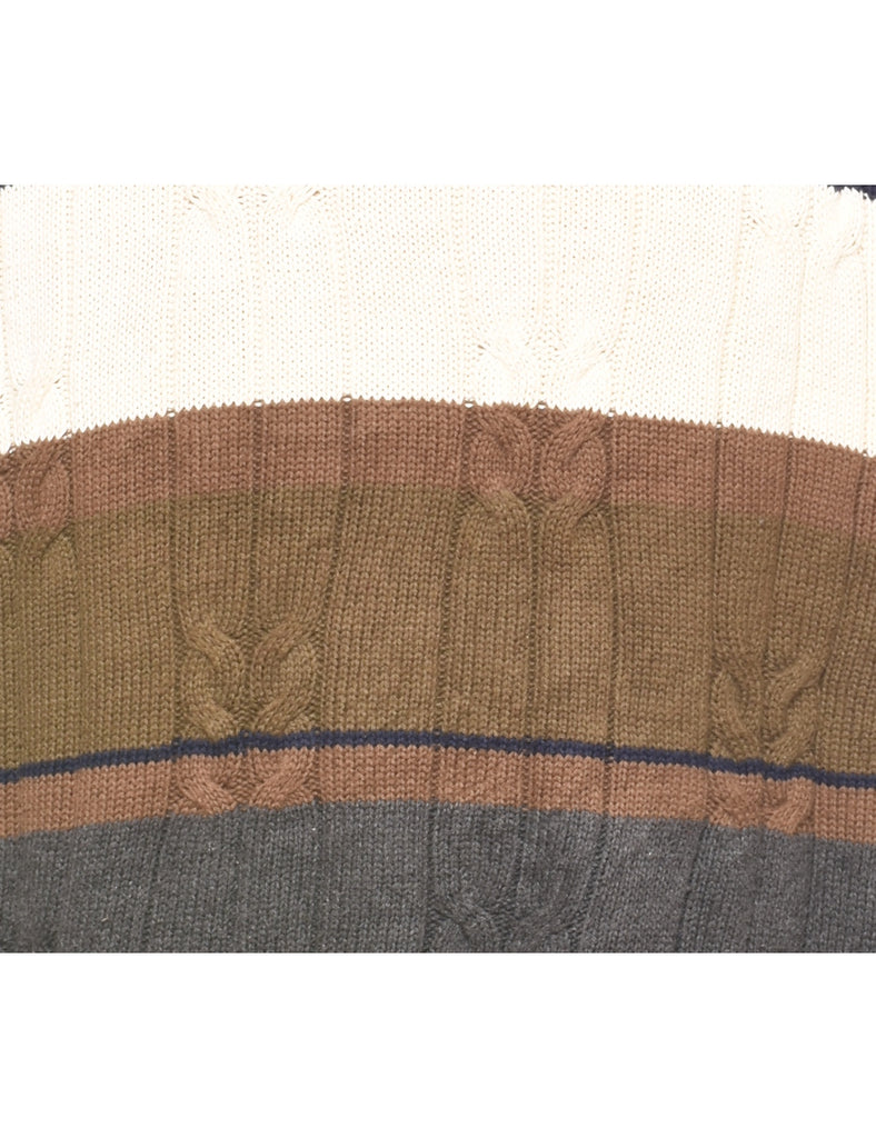 Nautica Striped Jumper - L