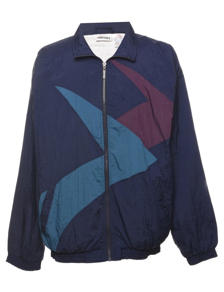 Navy 1990s Nylon Jacket - XL
