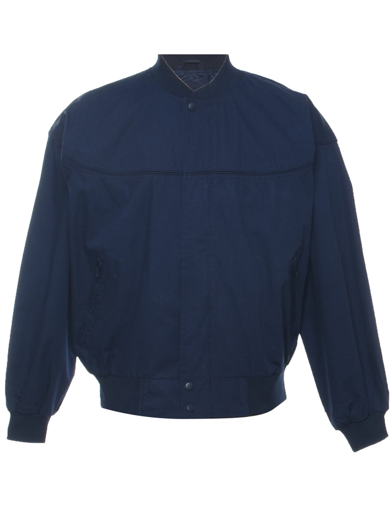 Navy Bomber Jacket - M