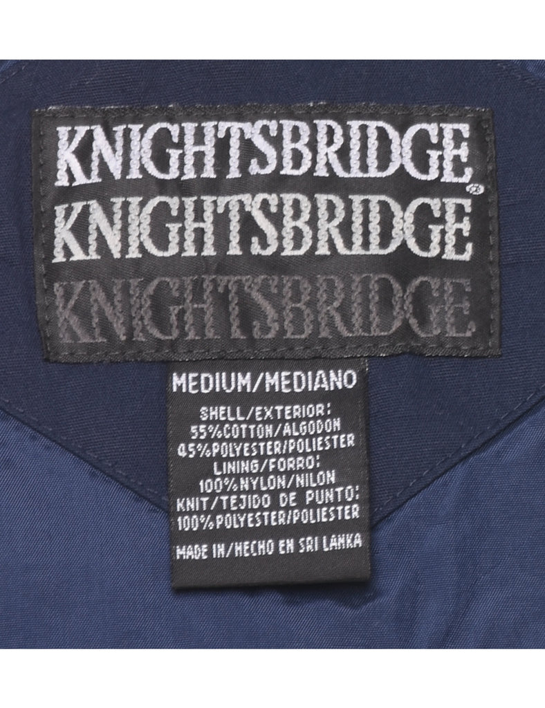 Navy Bomber Jacket - M