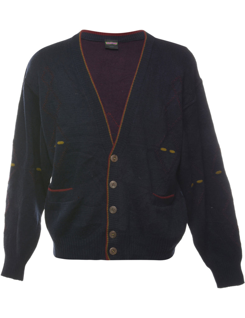 Navy Cardigan - S