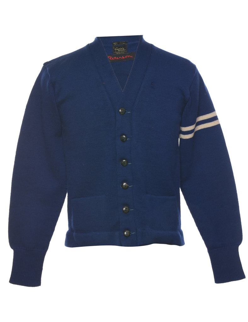 Navy Cardigan - S