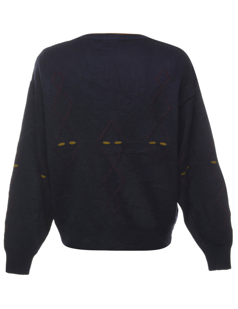 Navy Cardigan - S