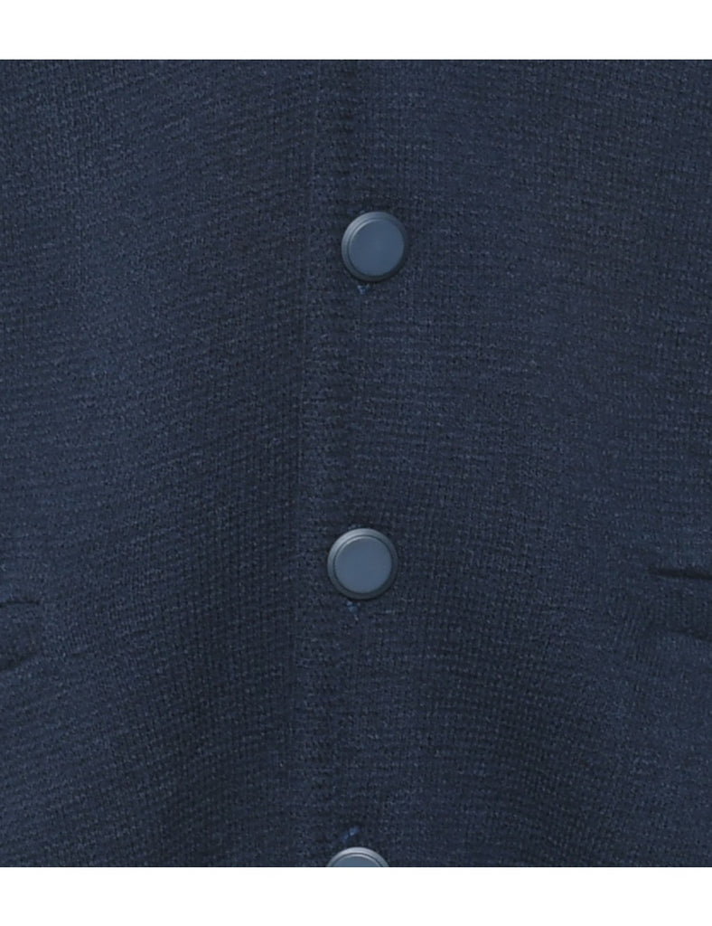 Navy Cardigan - L