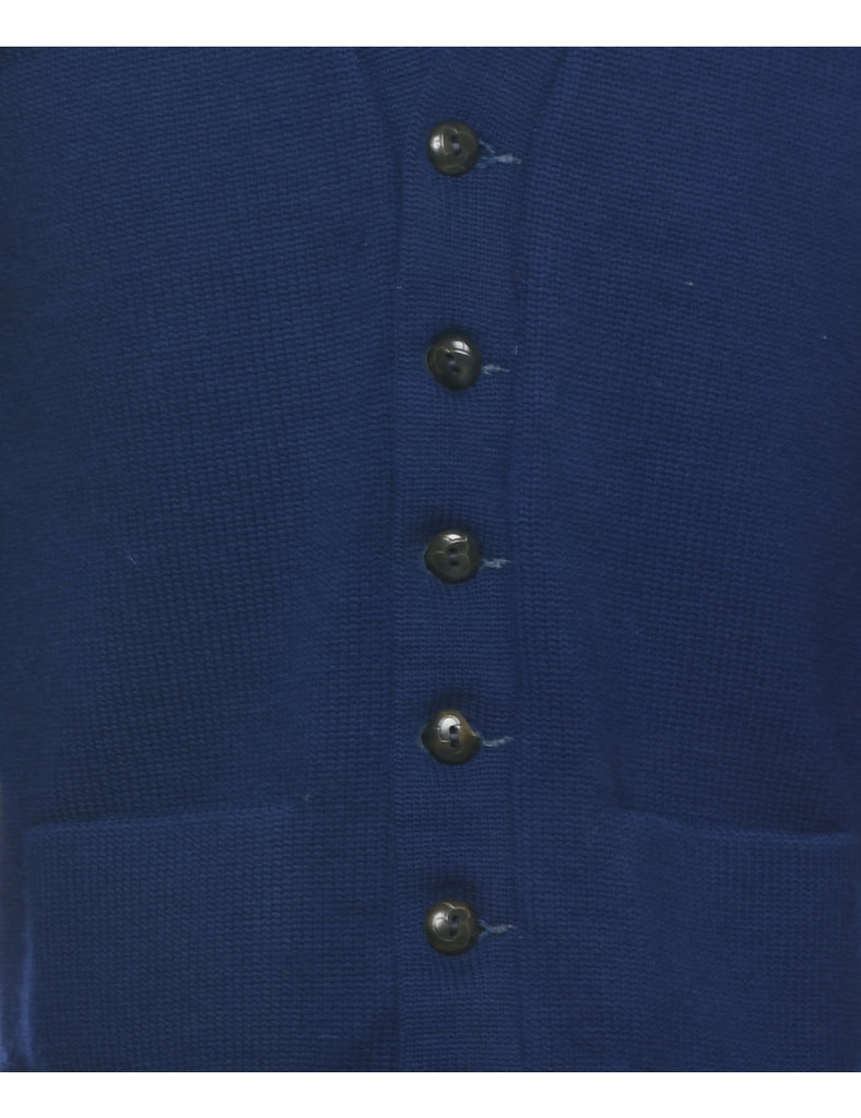 Navy Cardigan - S