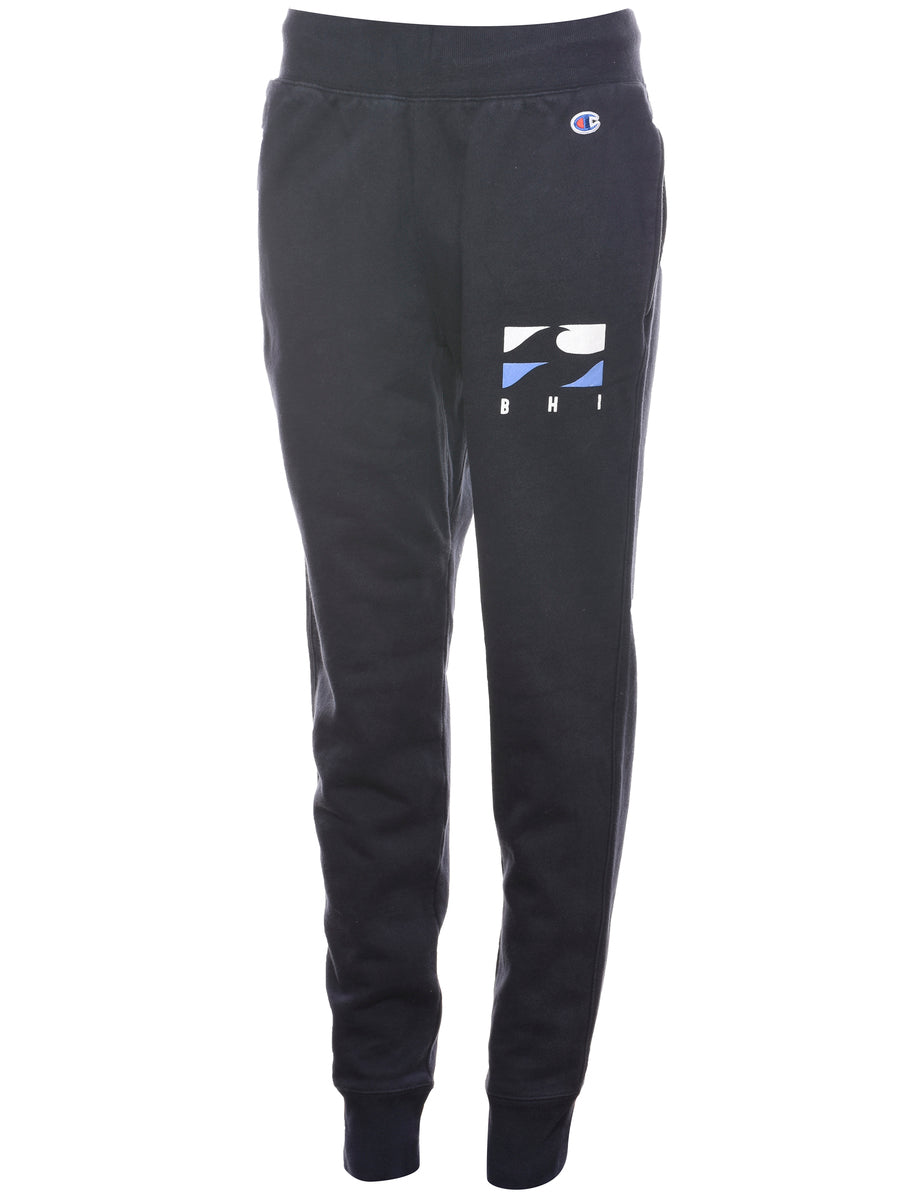 Navy Champion Reverse Weave Jogging Bottoms W30 L28