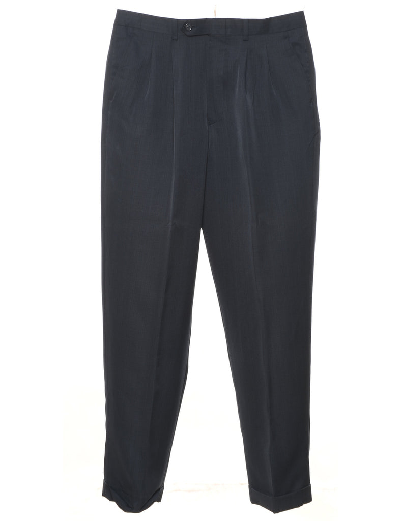 Navy Classic Trousers - W32 L30