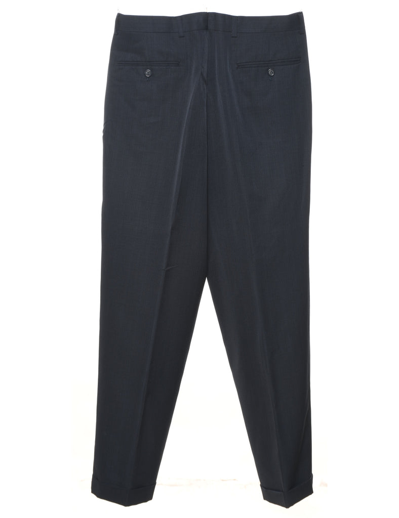 Navy Classic Trousers - W32 L30