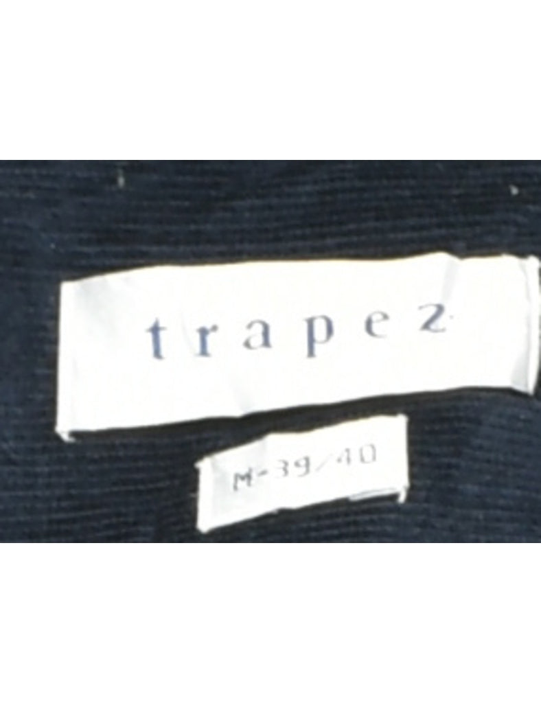 Navy Corduroy Shirt - M
