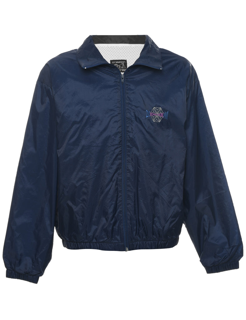 Navy Jacket - L