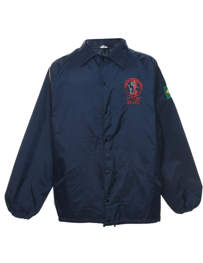 Navy Jacket - L