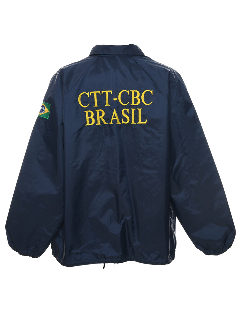 Navy Jacket - L