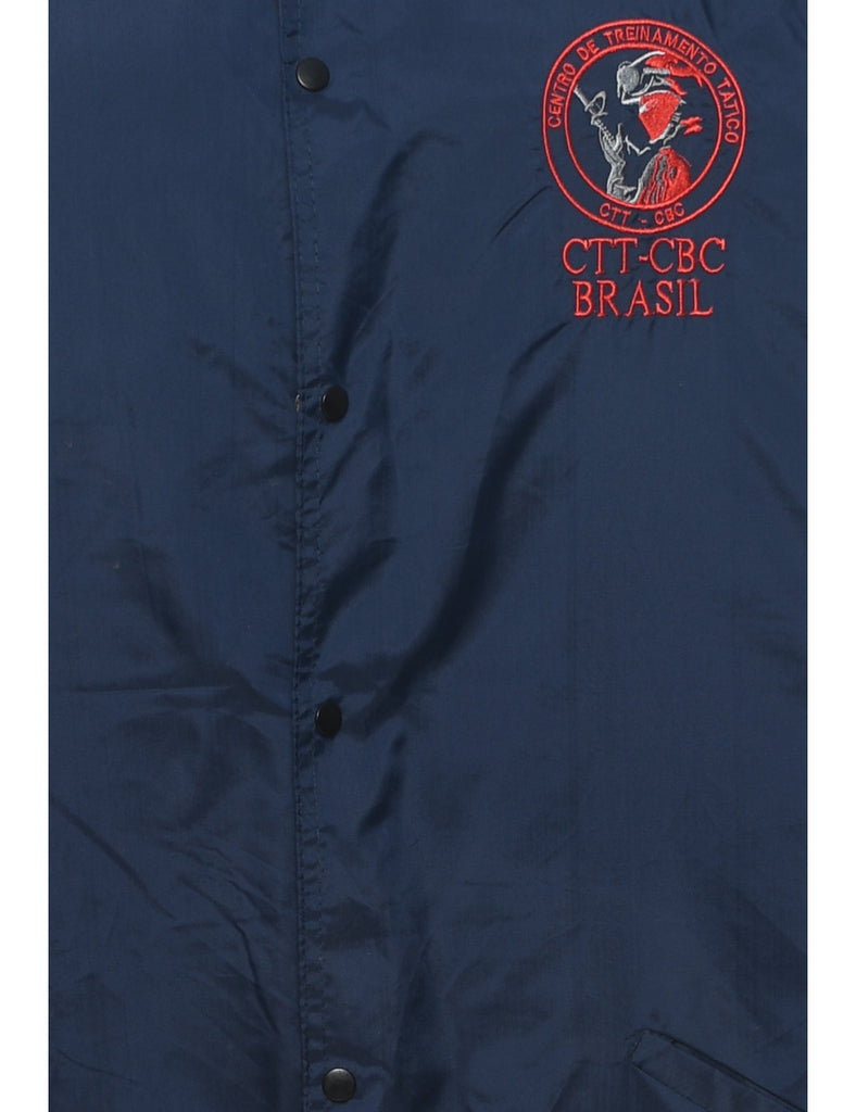 Navy Jacket - L