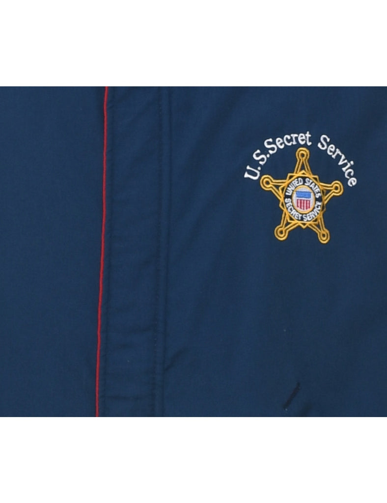 Navy Jacket - L