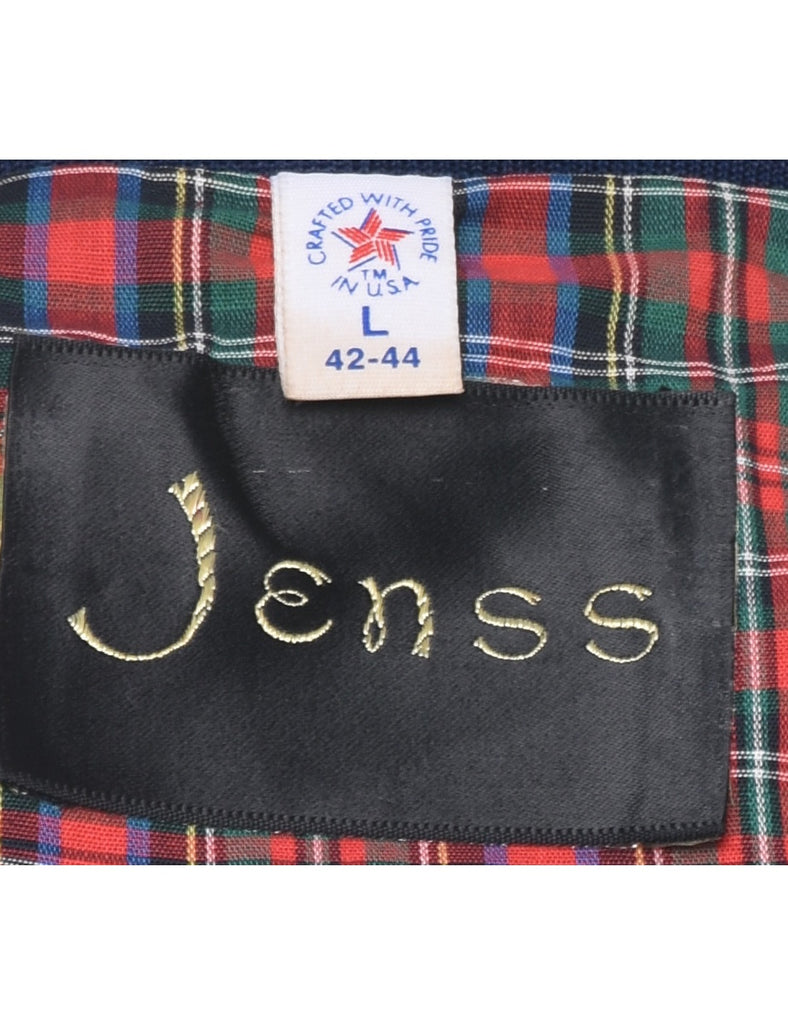 Navy Jacket - L