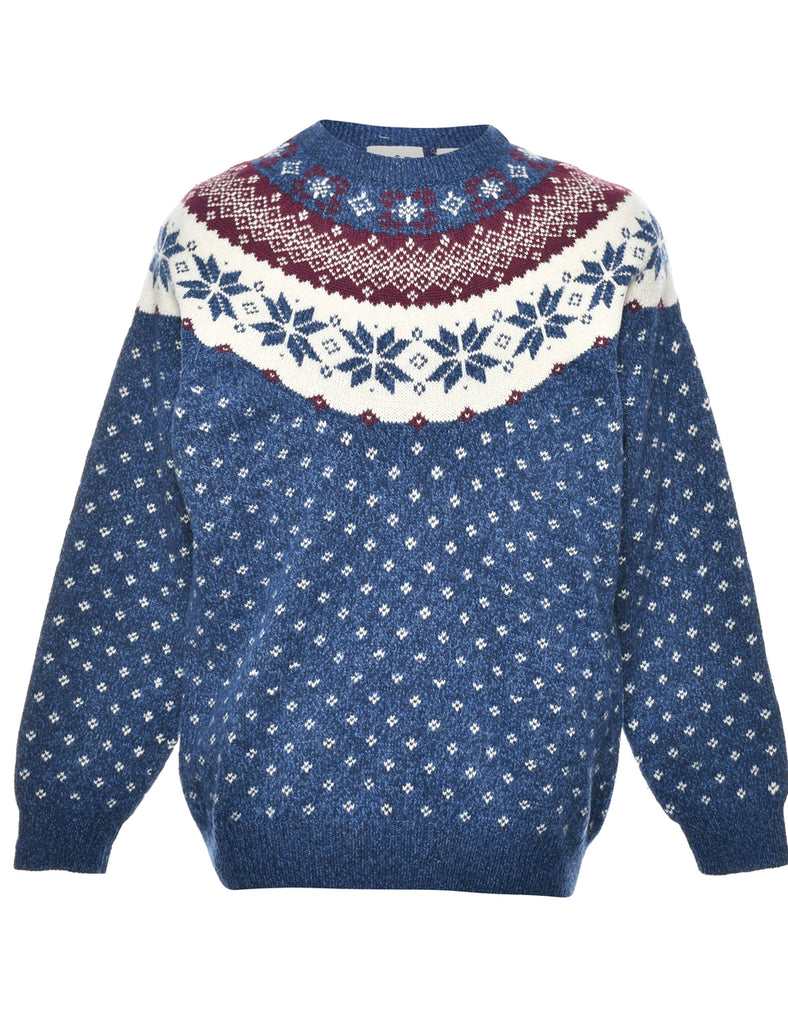 Navy Jumper - L