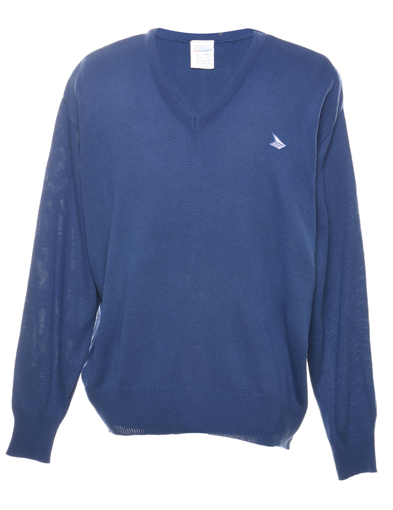 Navy Jumper - L