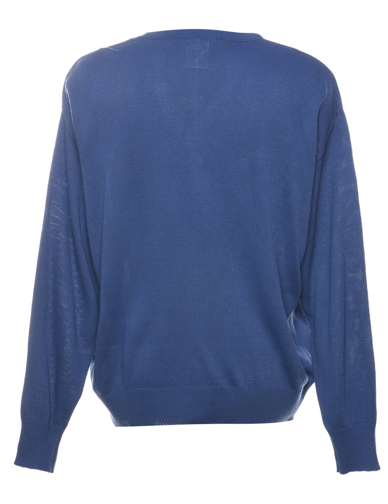 Navy Jumper - L