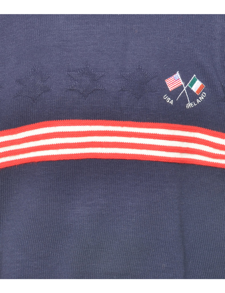 Navy Jumper - M