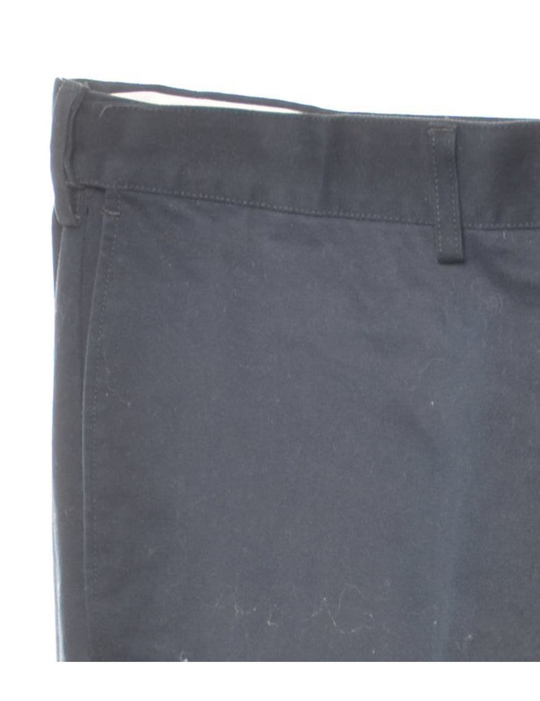 Navy Lands' End Trousers - W38 L33