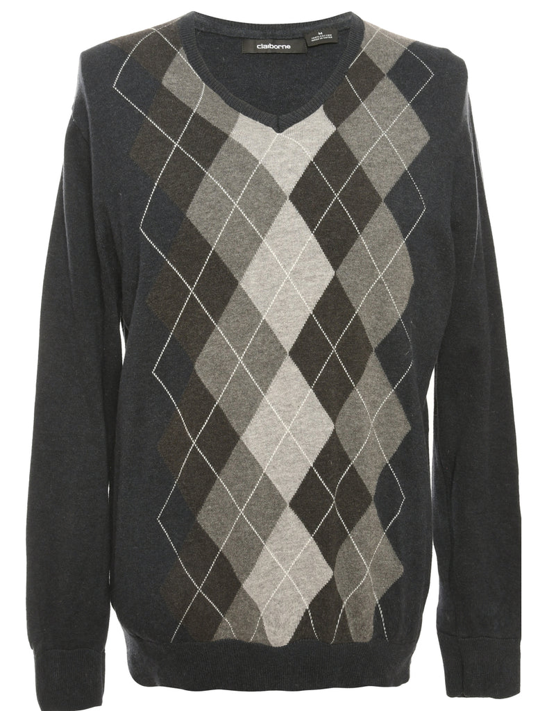 Navy Liz Claiborne Jumper - M