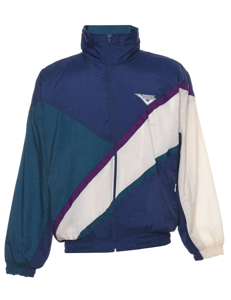 Navy Nylon Jacket - M