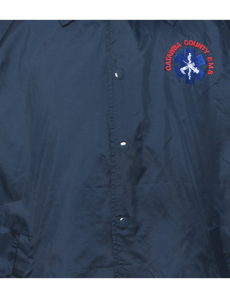 Navy Nylon Jacket - M