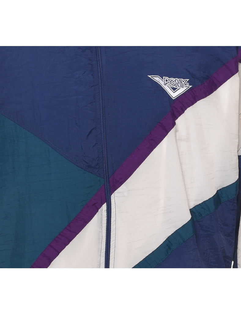 Navy Nylon Jacket - M