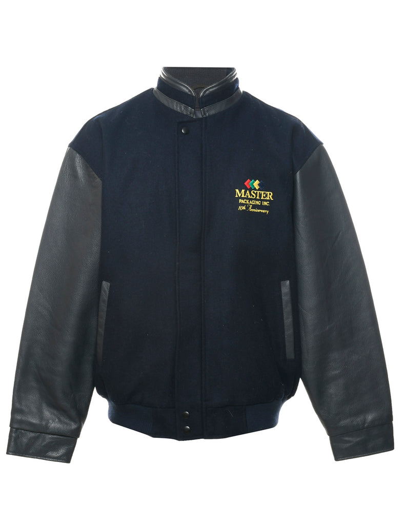 Navy Team Jacket - L