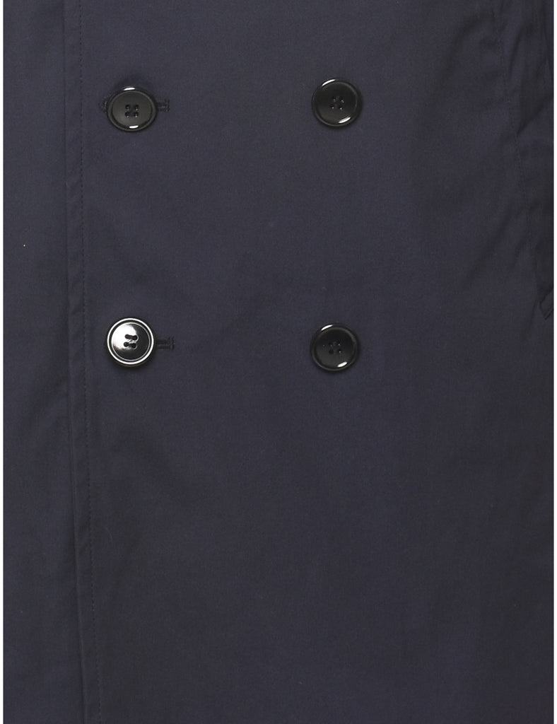 Navy Trench Coat - M
