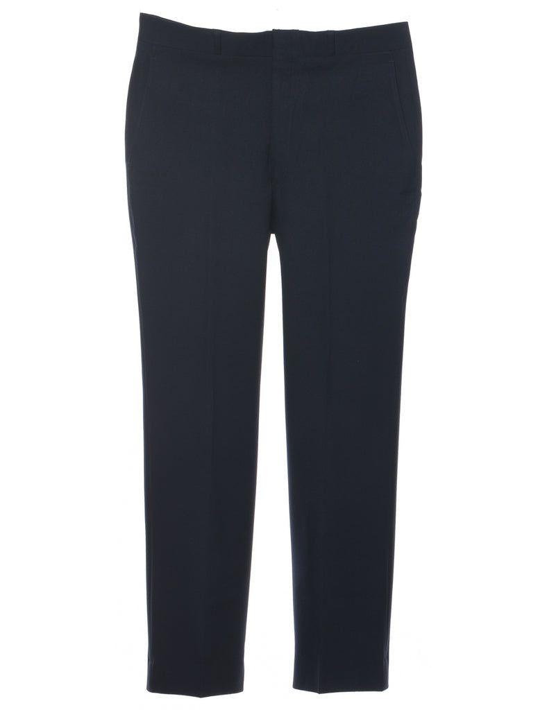Navy Trousers - W34 L31
