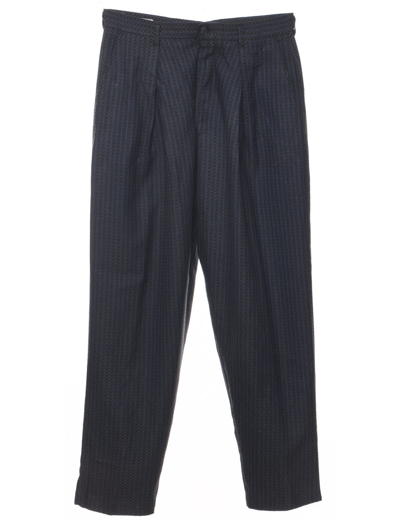 Navy Trousers - W29 L30
