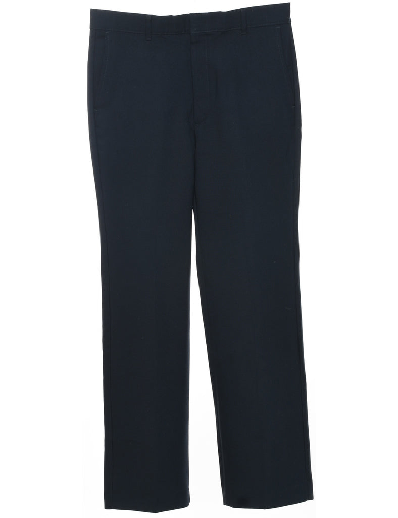 Navy Trousers - W34 L31