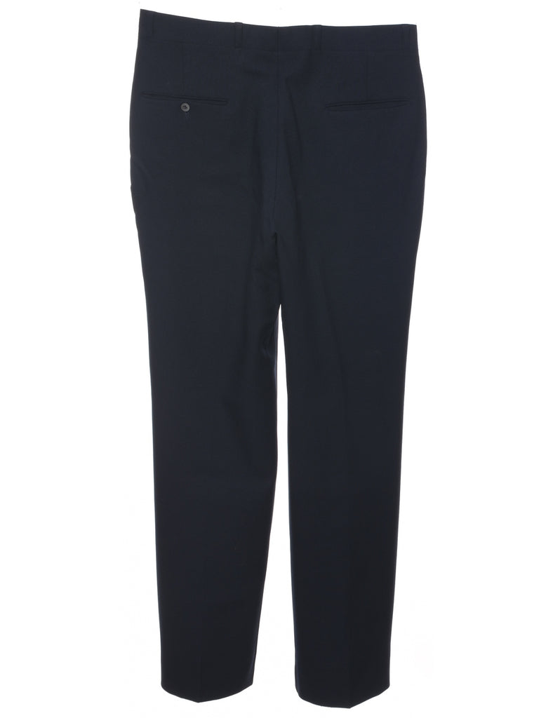 Navy Trousers - W34 L31