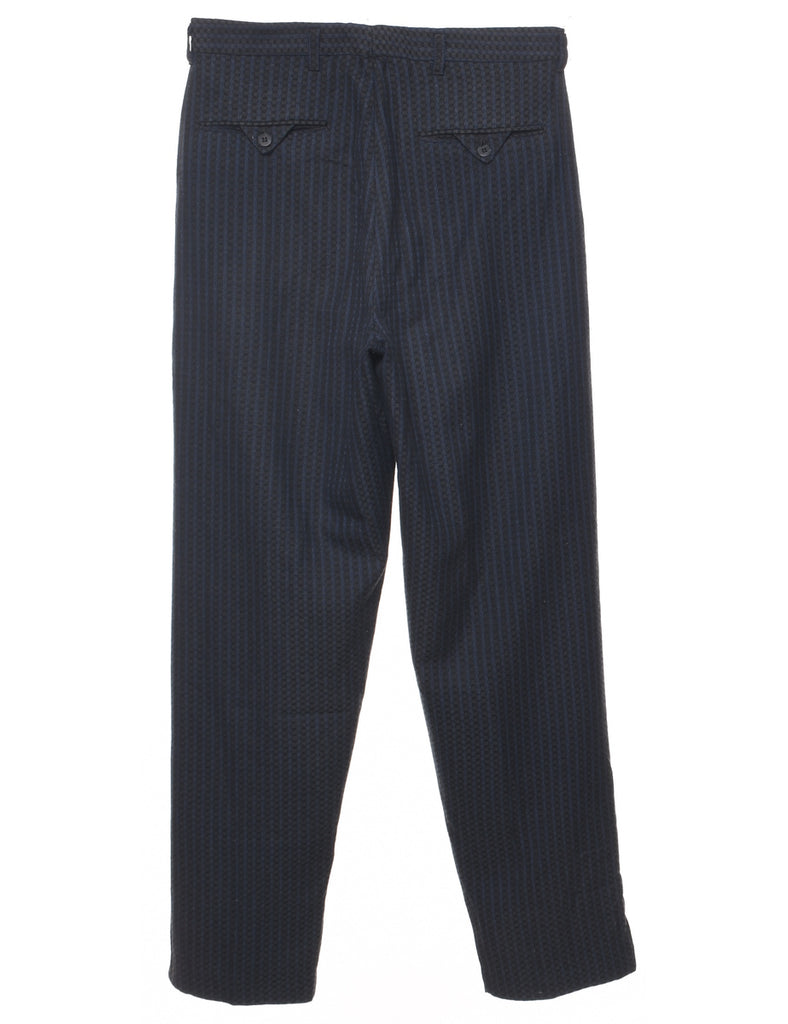 Navy Trousers - W29 L30
