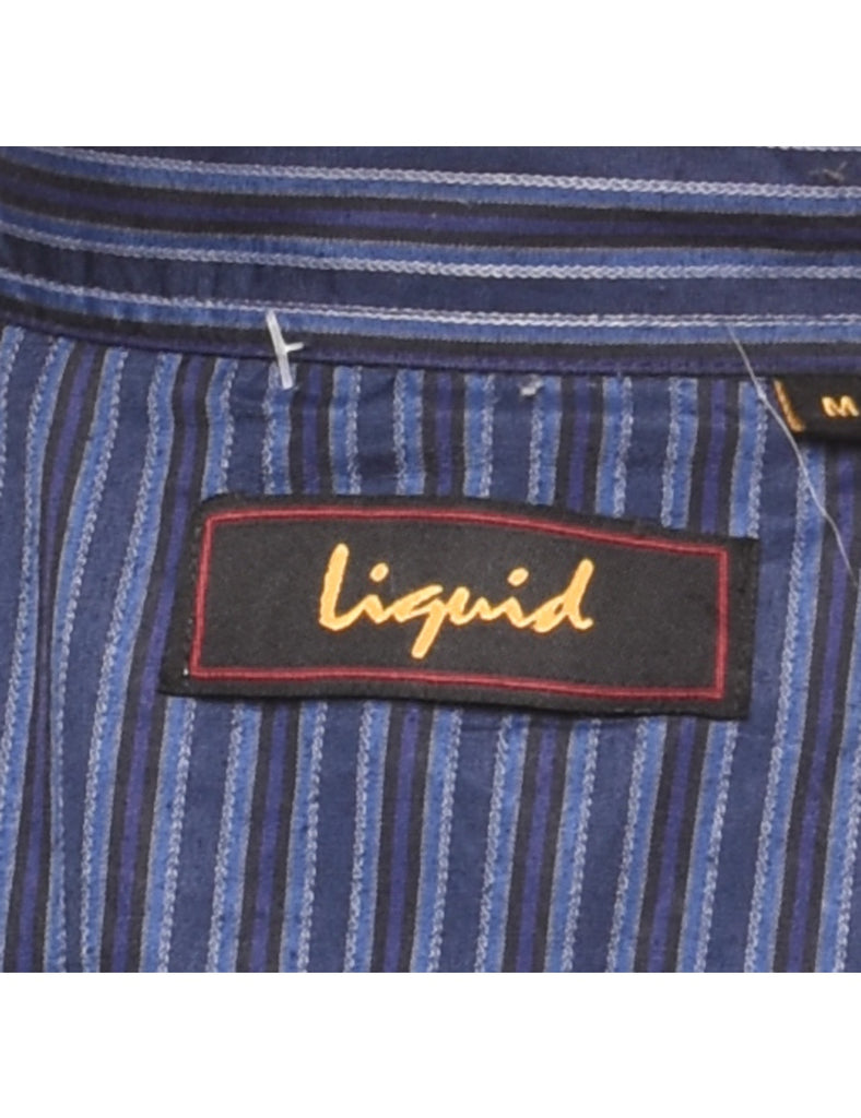 Navy Western Shirt - M