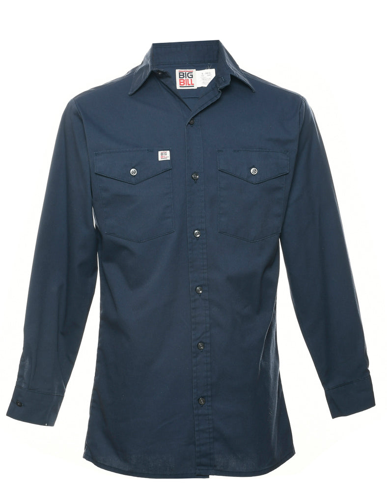 Navy Workwear Shirt - S