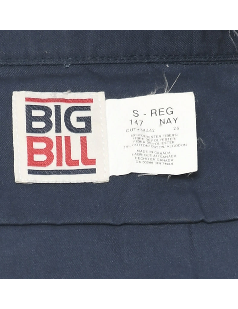 Navy Workwear Shirt - S