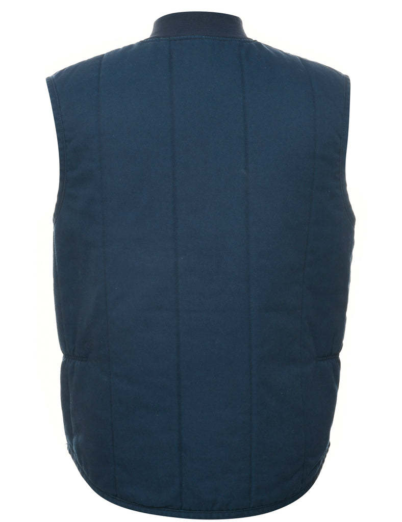 Navy Workwear Waistcoat - M