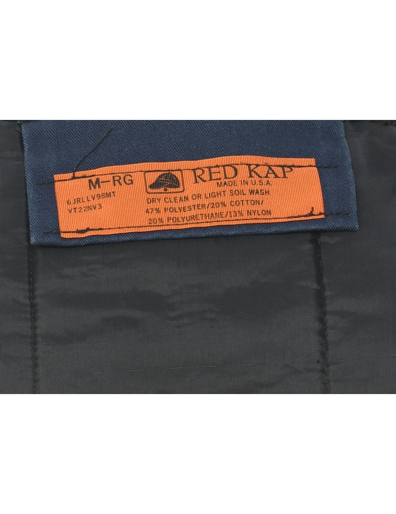Navy Workwear Waistcoat - M